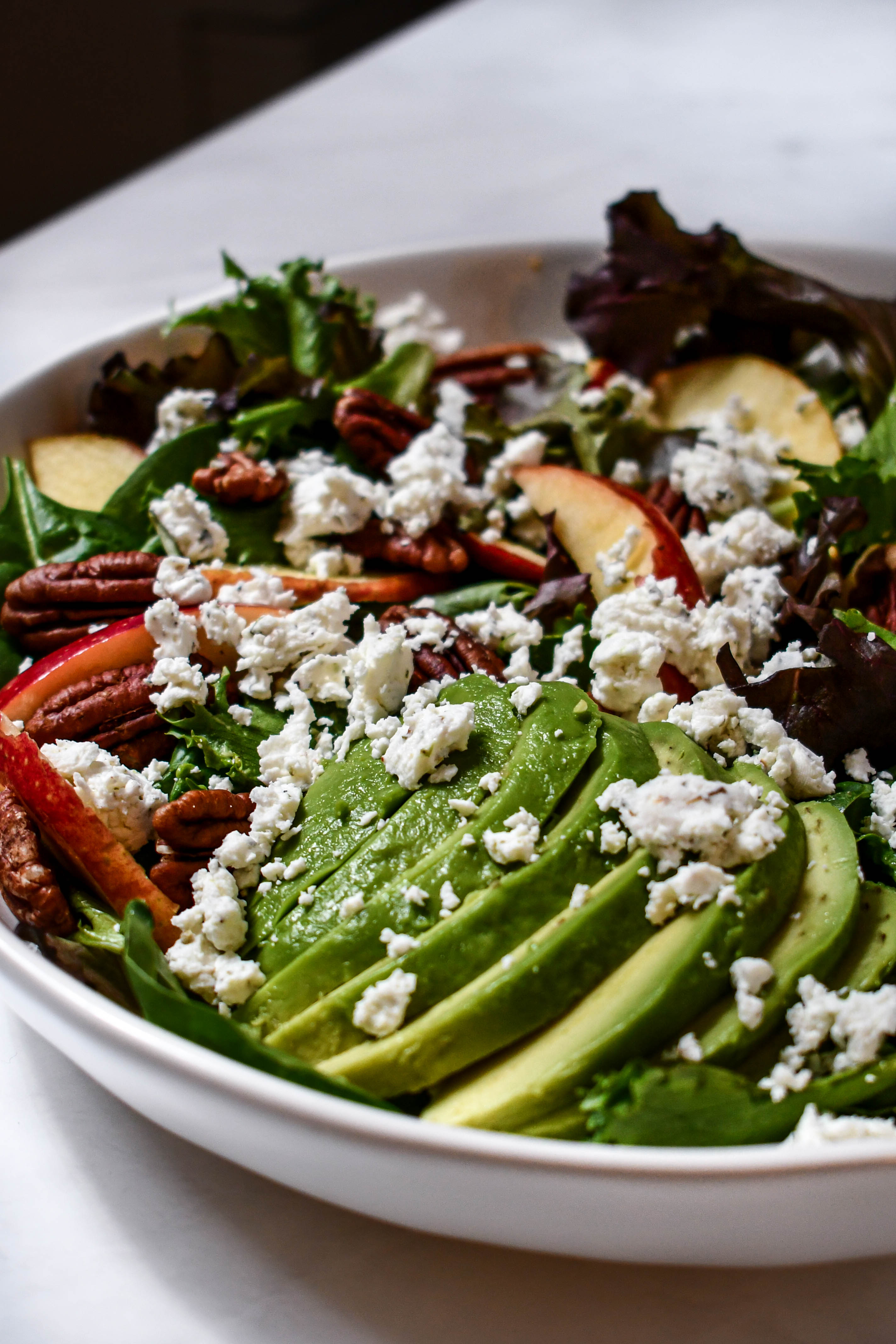 Apple Goat Cheese Salad